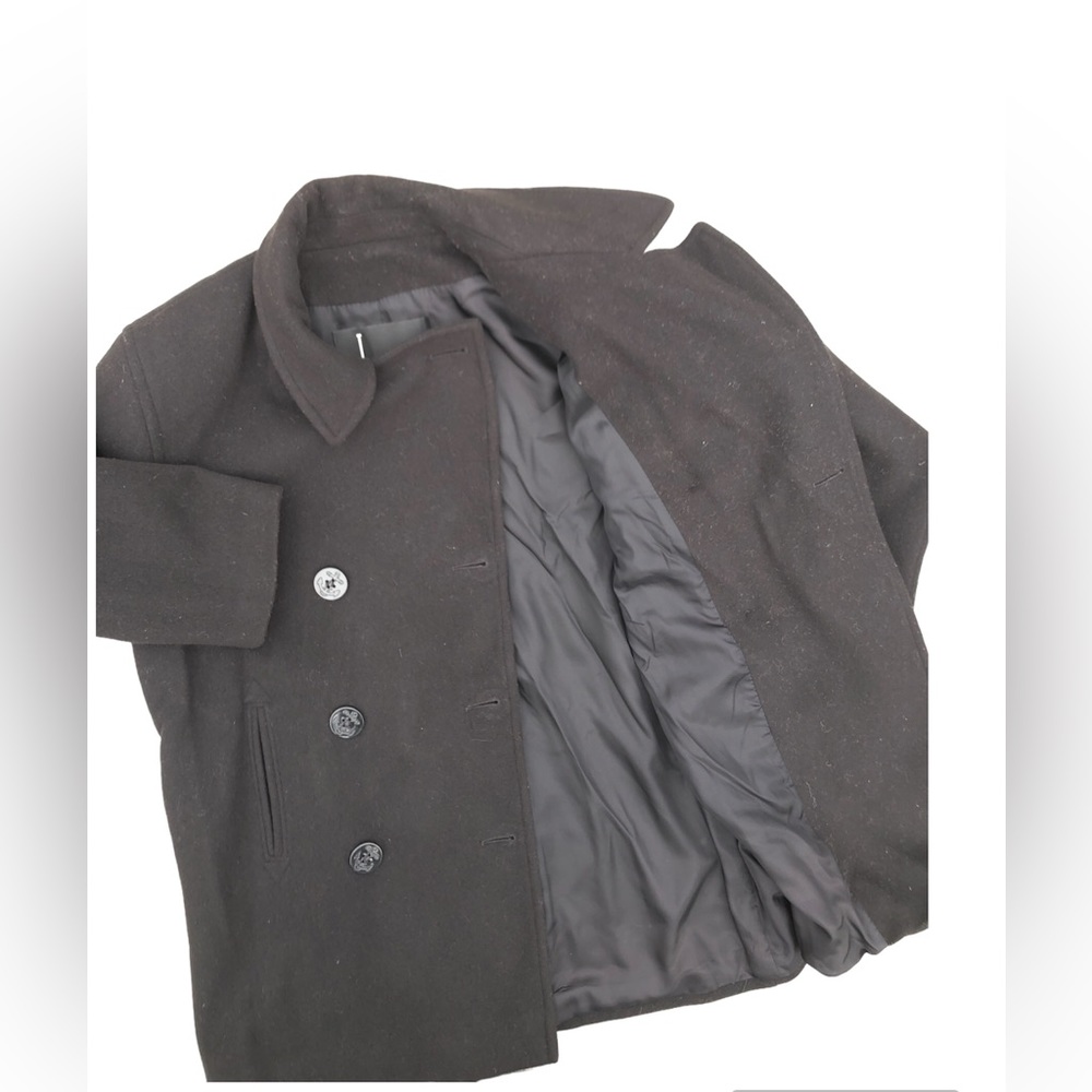 J.PERCY Nautical Button Wool Coat - Picture 13 of 14